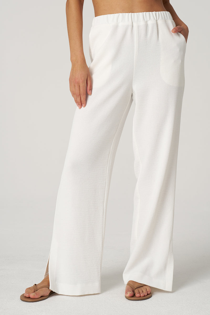 Crepe Gauze Wide Pant