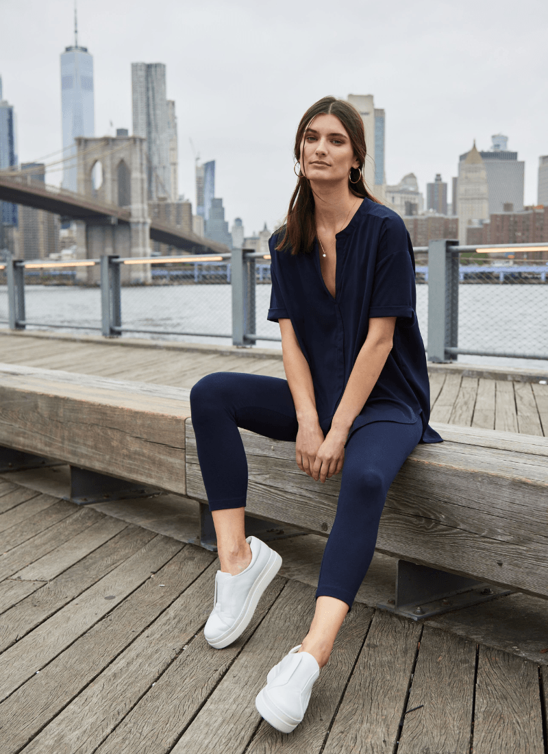 Cropped Classic Cotton Legging (21.5