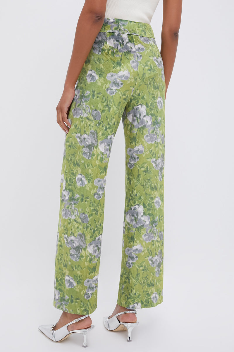 Muted Meadow Velvet Jax Pants