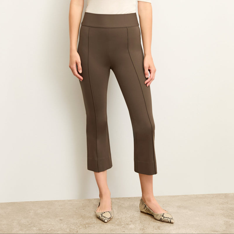 Allyn Kick Flare Pant - Butter Ponte :: Ash
