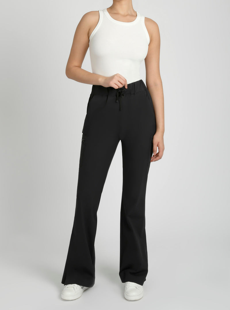 Tectonic Kick Flare Pant - Black