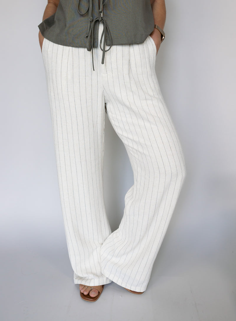 Z Supply: Bennett Pinstripe Pant - Final Sale