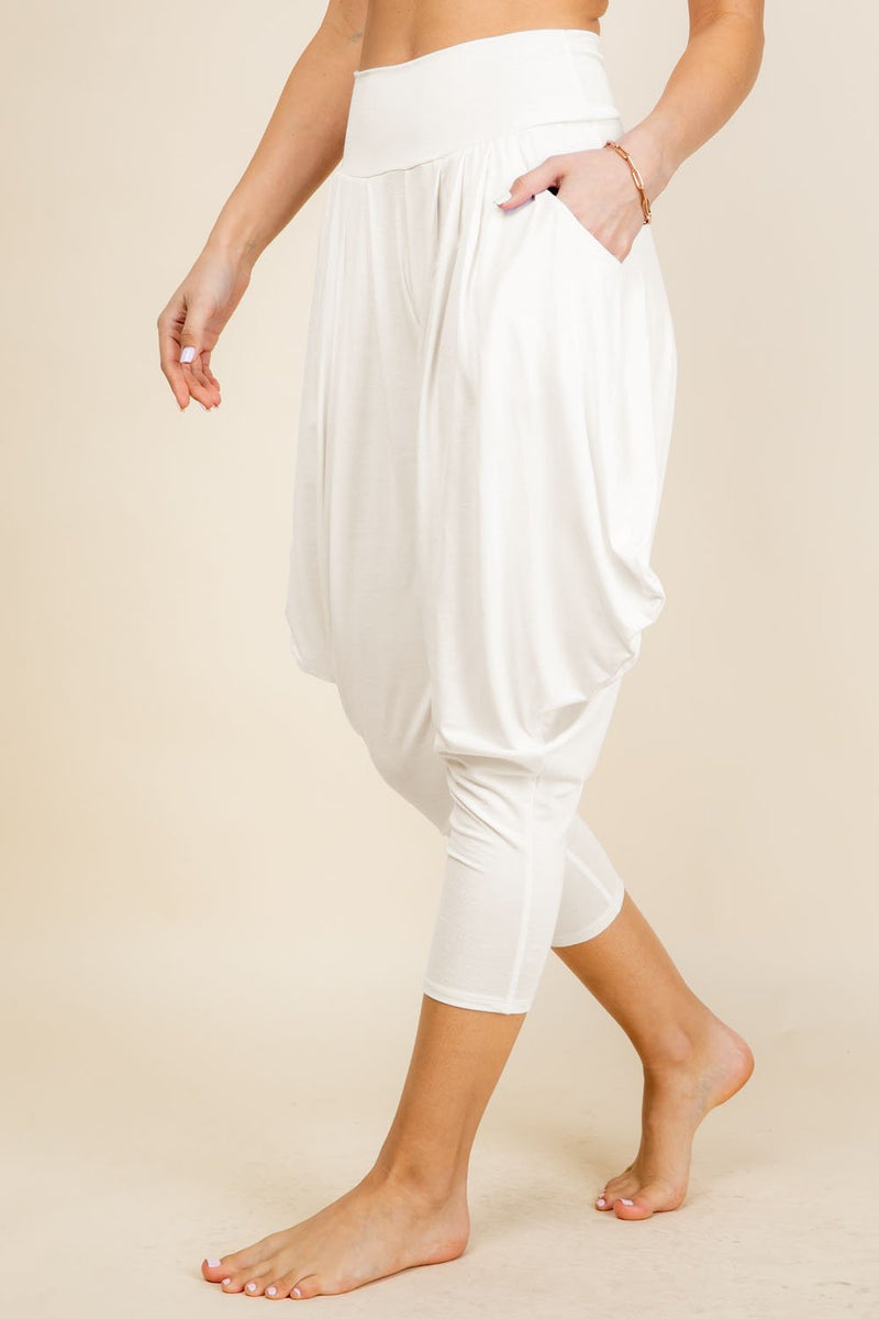 Ivory Harem Lounge Pants for Women – Made in USA | Kooniez