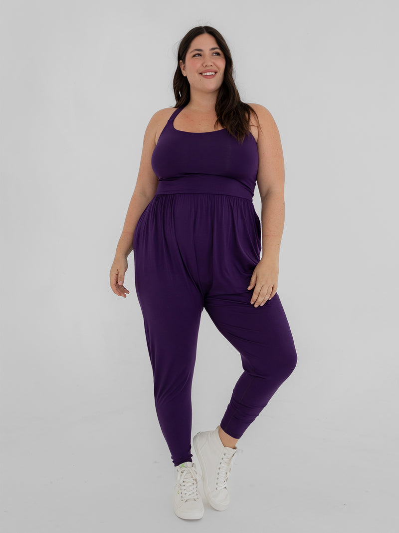 Bōdhi Jumper Lightweight, Eggplant