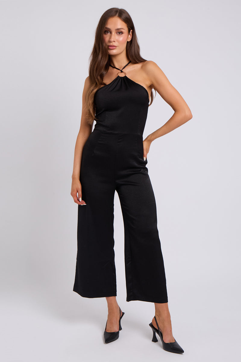 Halter Neck O Ring Jumpsuit