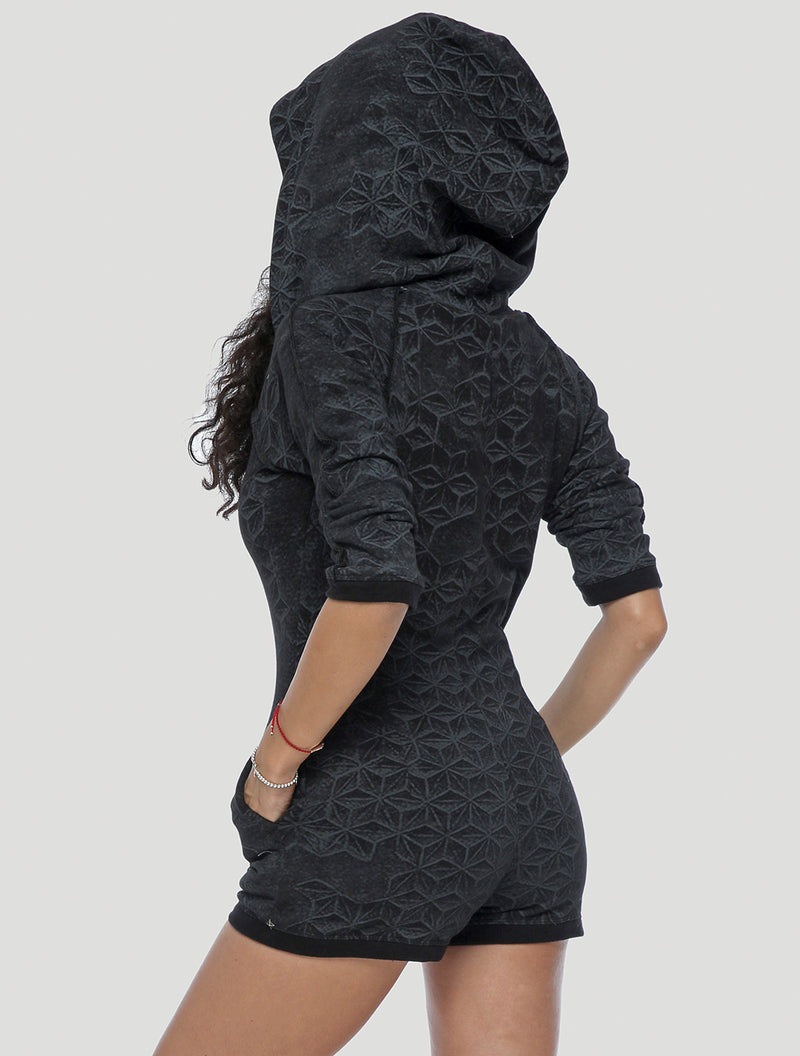 Beetle Hooded Jumpsuit