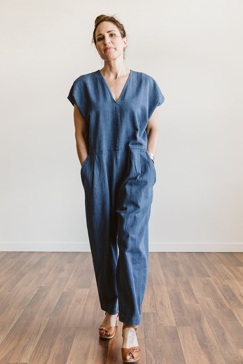 The Ada Denim Jumpsuit