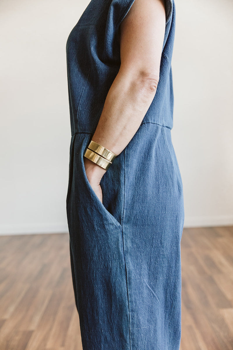 The Ada Denim Jumpsuit