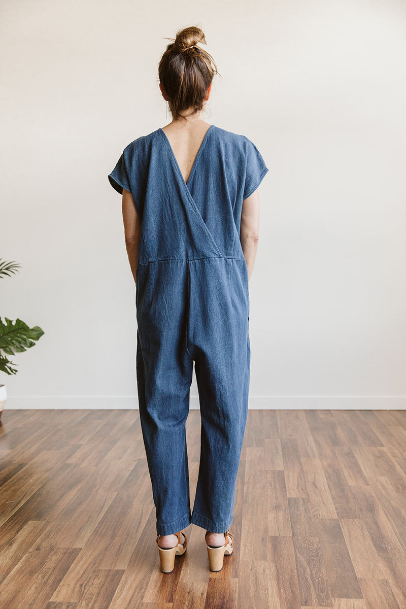 The Ada Denim Jumpsuit