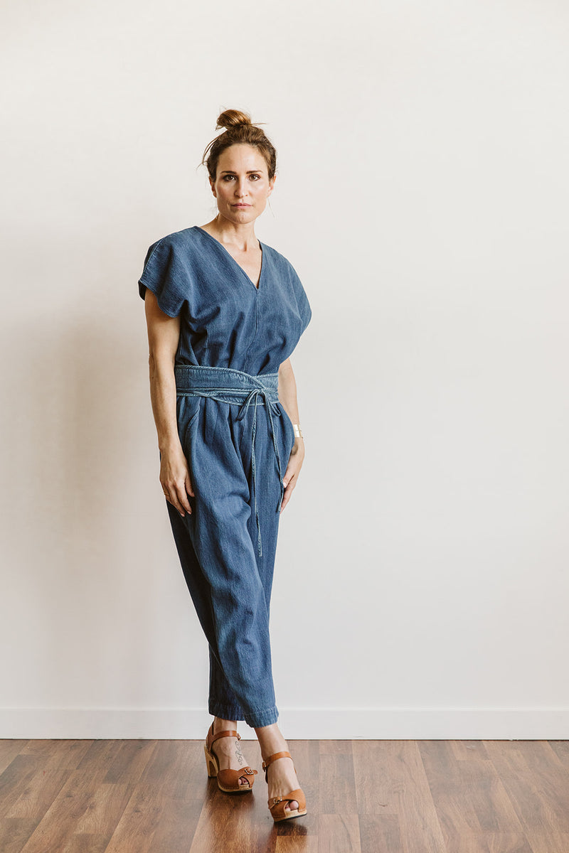 The Ada Denim Jumpsuit