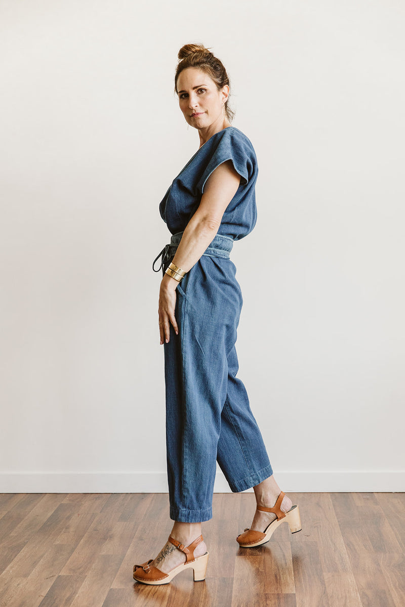 The Ada Denim Jumpsuit
