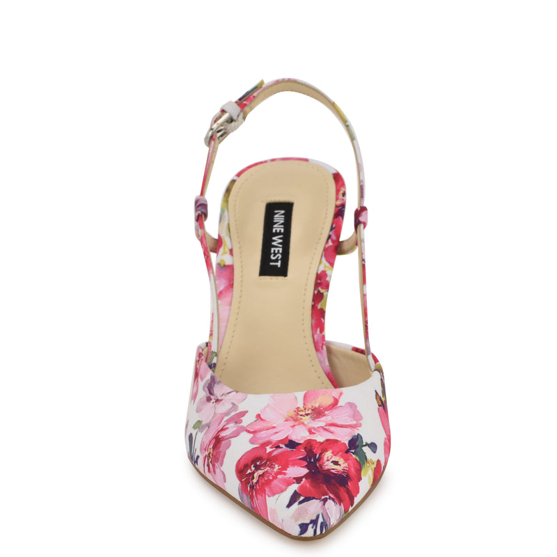 Vassa Pointy Toe Slingbacks
