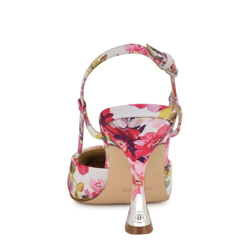 Vassa Pointy Toe Slingbacks