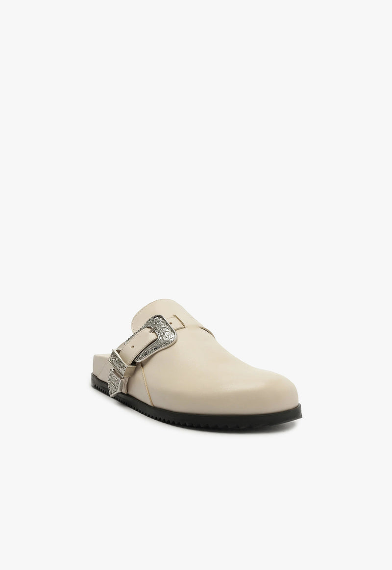 Grace Leather Clog