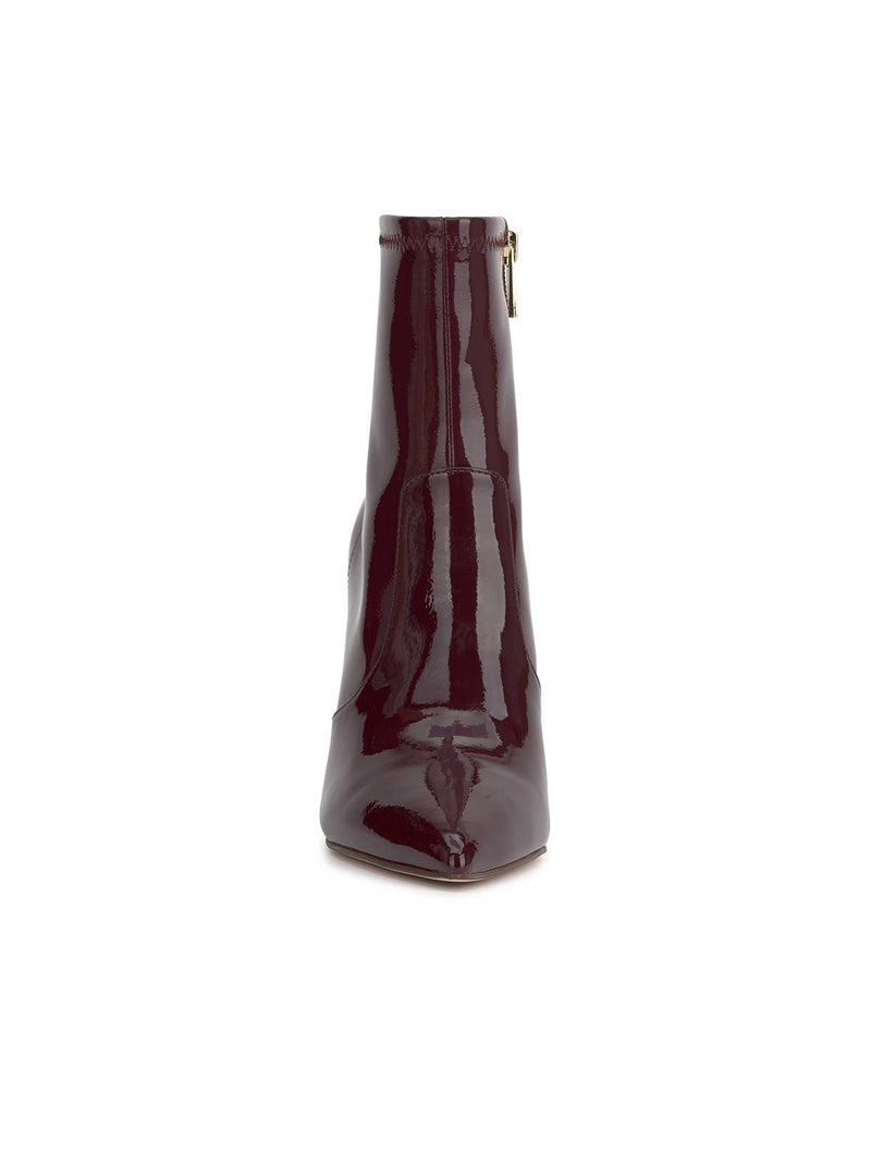 Narelle Pointed Toe Bootie in Berrilicious