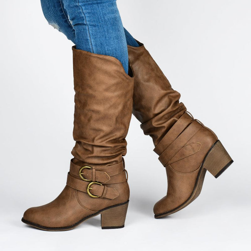 LATE BOOTS IN WIDE WIDTH (FOOTBED)