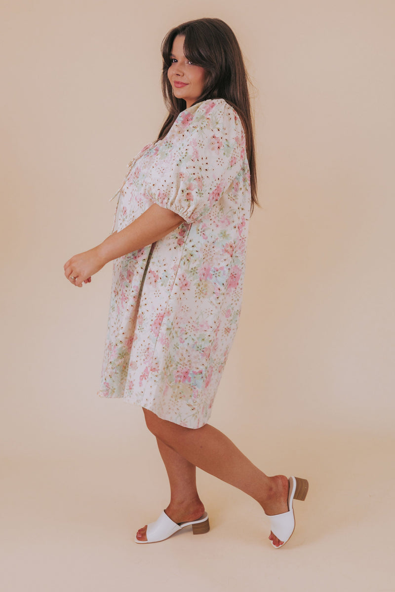 PLUS SIZE - Love In Springtime Dress