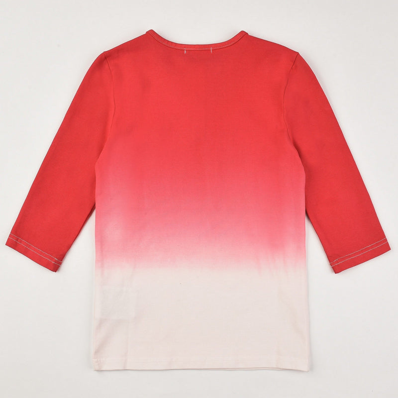 Dip Dye Henley Tee