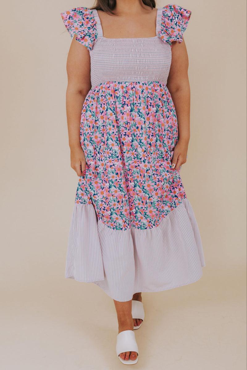 PLUS SIZE - Enchanted By You Dress