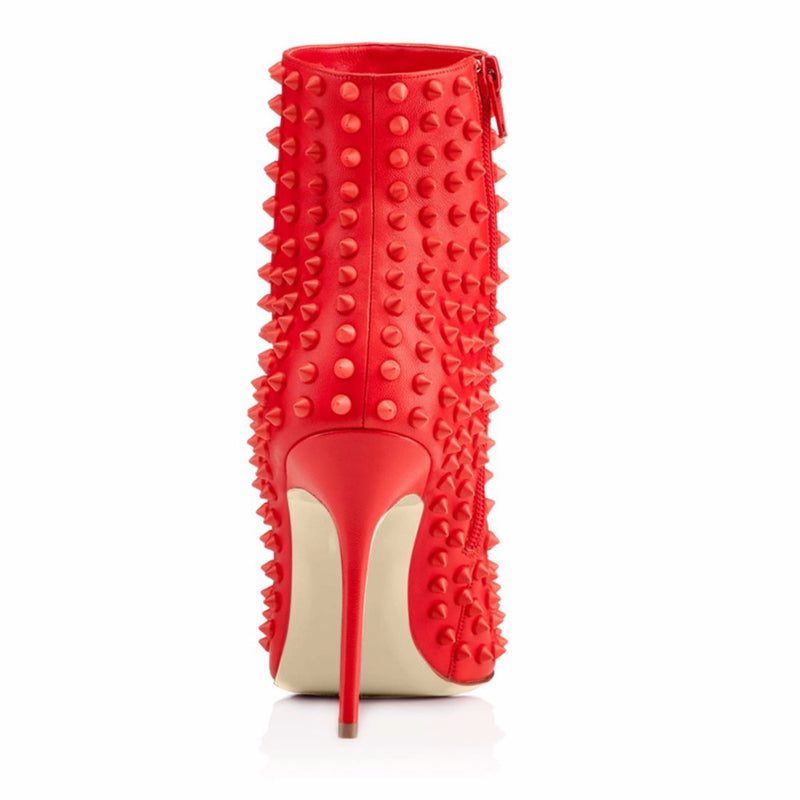 Read - Black, Red and Slanderous Drag Queen Boots - Plus Size