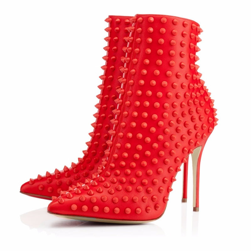 Read - Black, Red and Slanderous Drag Queen Boots - Plus Size