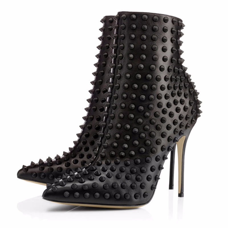 Read - Black, Red and Slanderous Drag Queen Boots - Plus Size