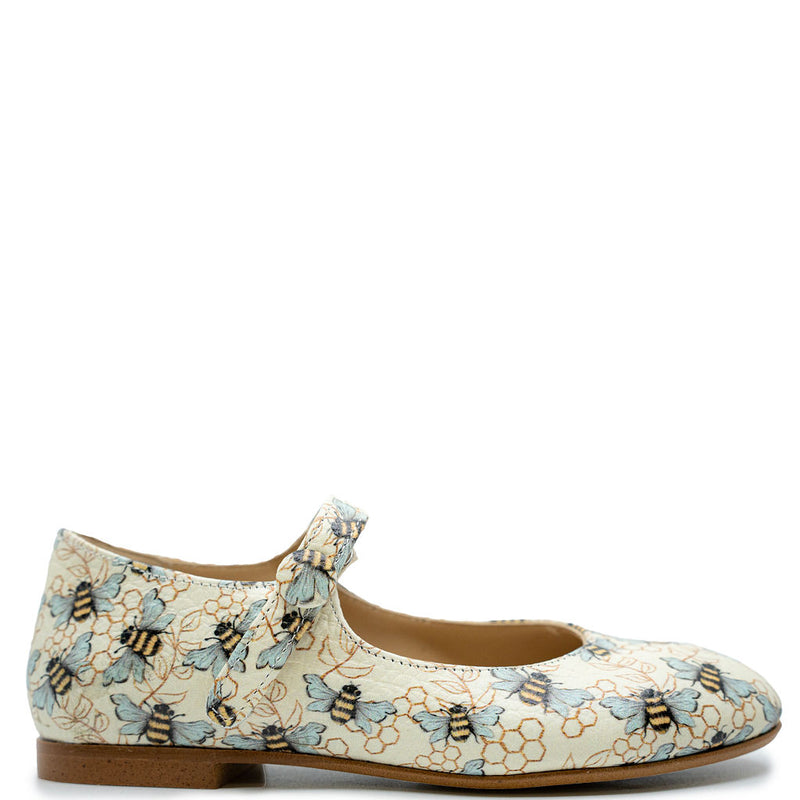 Blublonc Bee Stamped Mary Jane