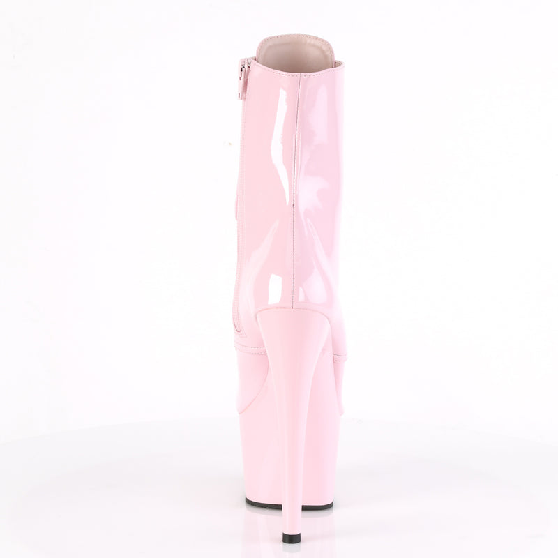 Pleaser Adore-1020 Baby Pink Boots