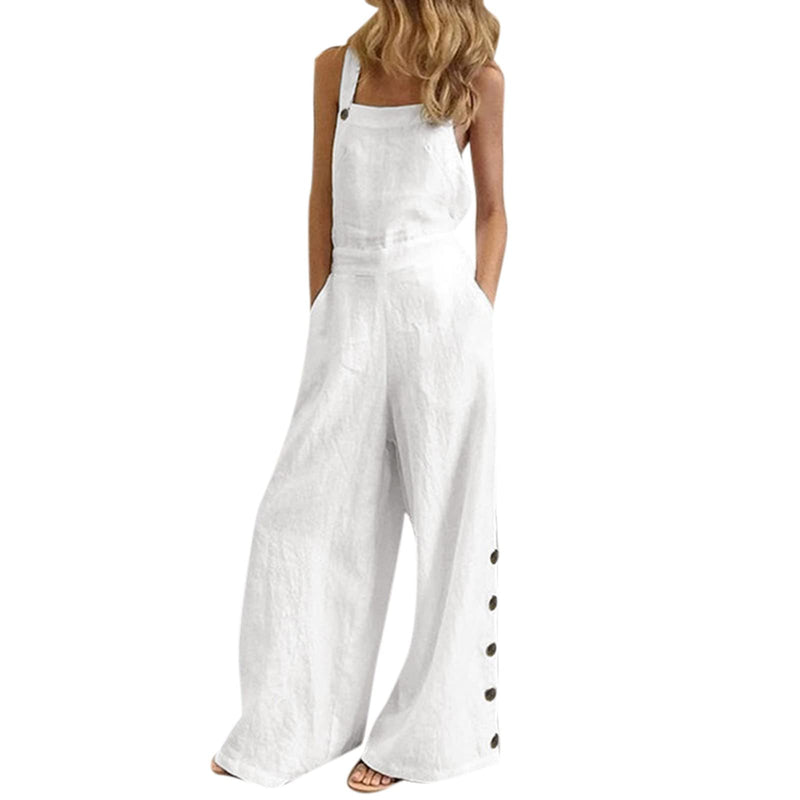 Trendy Jumpsuit Women'S Clothes Spring Summer Clothes Sexy Plus Size Outfits Birthday Outfits For Women Funeral Outfit Travel Pants For Women Jumpsuit Polka Dot Jumpsuit For Women White Jumpsuit Wom