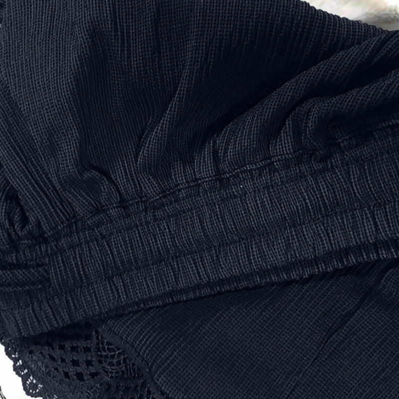 LEHOZIHEQ Clearance Plus Size Womens Clothing High Waisted Shorts Women,Shorts for Women Casual Elastic Waist Drawstring Yoga Shorts Comfy Stretch Lace Trim Summer Beach Shorts