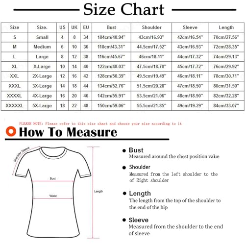 Generic Elbow Sleeve Tunics for Women Cotton Clothes for Woman 3x for Women Plus Size Tops 3x Shirts for Women Plus Size 3/4 Sleeve Women's Large 3/4 Sleeve Shirts Women's 3/4 Sleeve Tops Cotton