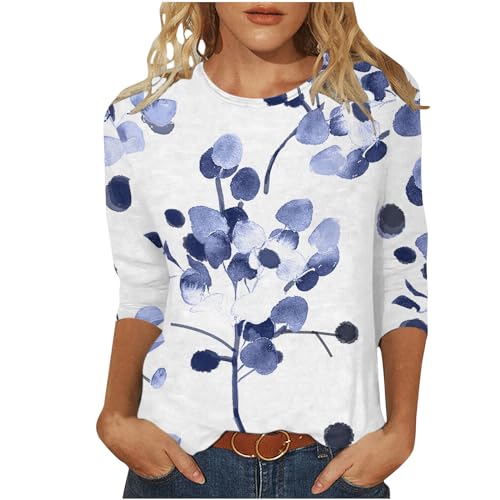 Generic Elbow Sleeve Tunics for Women Cotton Clothes for Woman 3x for Women Plus Size Tops 3x Shirts for Women Plus Size 3/4 Sleeve Women's Large 3/4 Sleeve Shirts Women's 3/4 Sleeve Tops Cotton