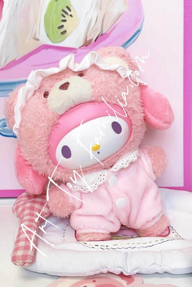 Sanrio Characters Latte Baby Series Vinyl Plush Doll - 拿铁宝宝系列搪胶毛绒盲盒