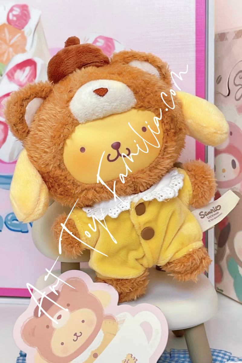Sanrio Characters Latte Baby Series Vinyl Plush Doll - 拿铁宝宝系列搪胶毛绒盲盒