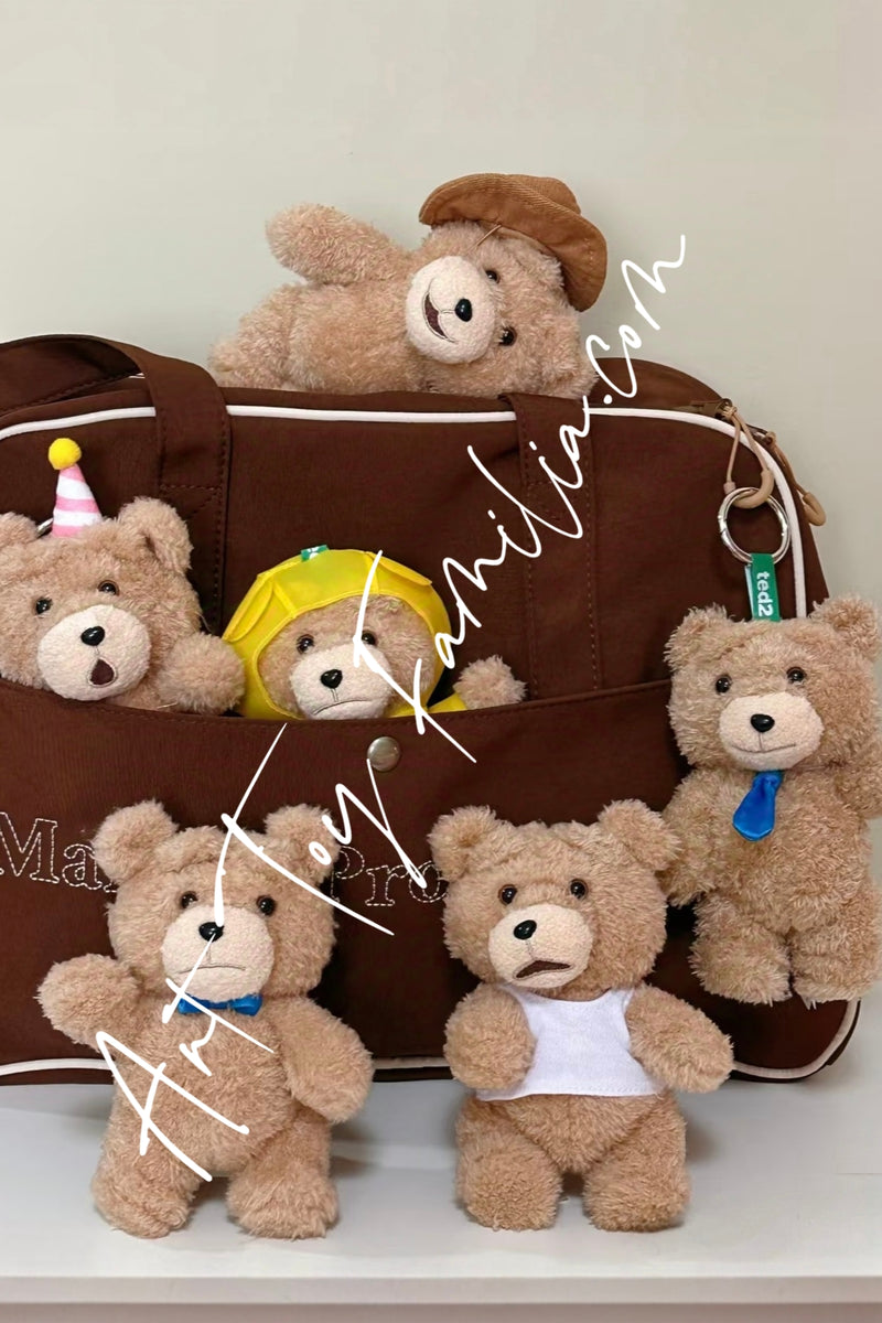 Ted2 Teddy Bear Action Plush Pendant Series - Ted2可动毛绒挂件系列