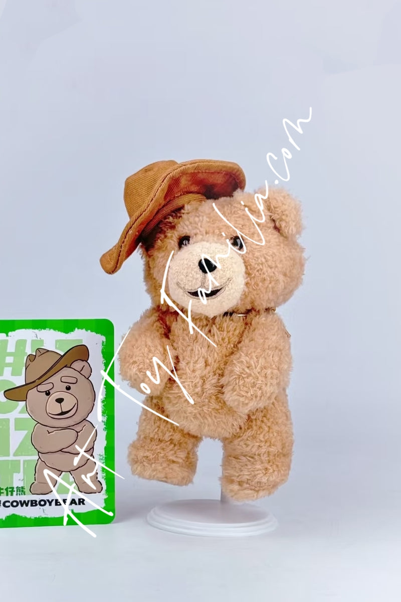 Ted2 Teddy Bear Action Plush Pendant Series - Ted2可动毛绒挂件系列