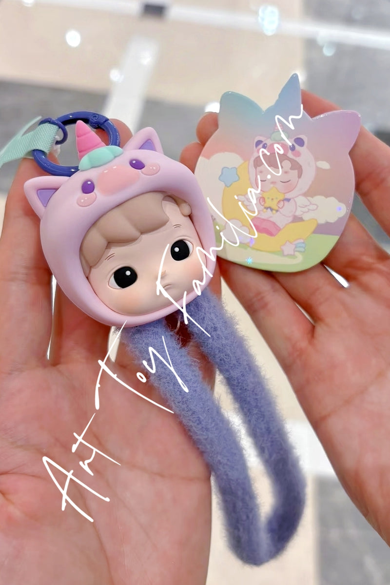 Hacipupu Snuggle With You Series Phone Lanyard - 动物贴贴系列手机挂绳