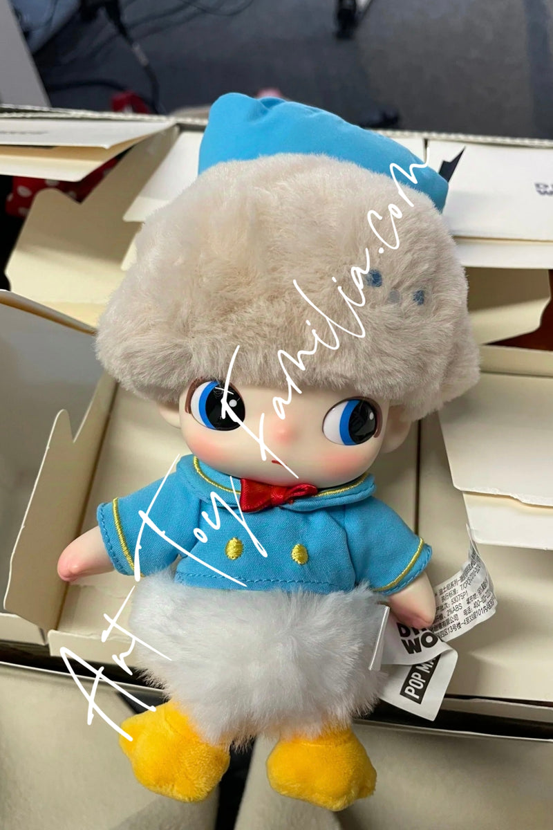 Dimoo World × Disney Series-Vinyl Plush Keychain - Dimoo World × 迪士尼系列搪胶毛绒钥匙圈