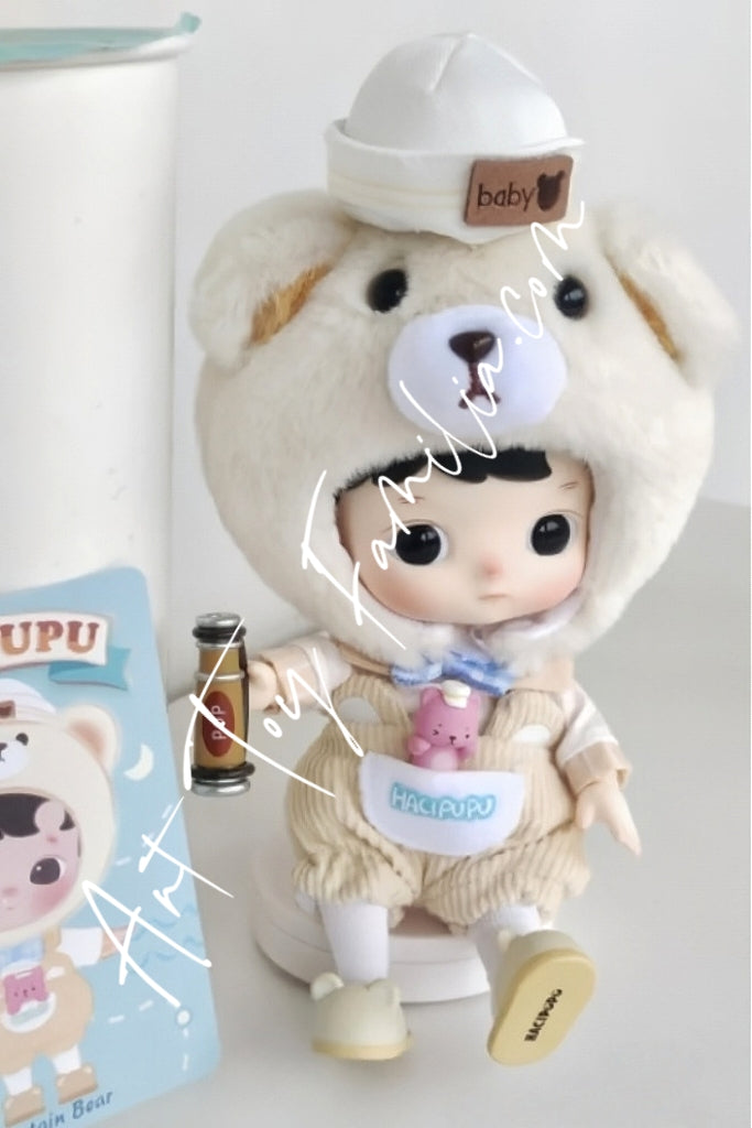 Hacipupu Captain Bear Action Figure - 小熊船长可动人偶