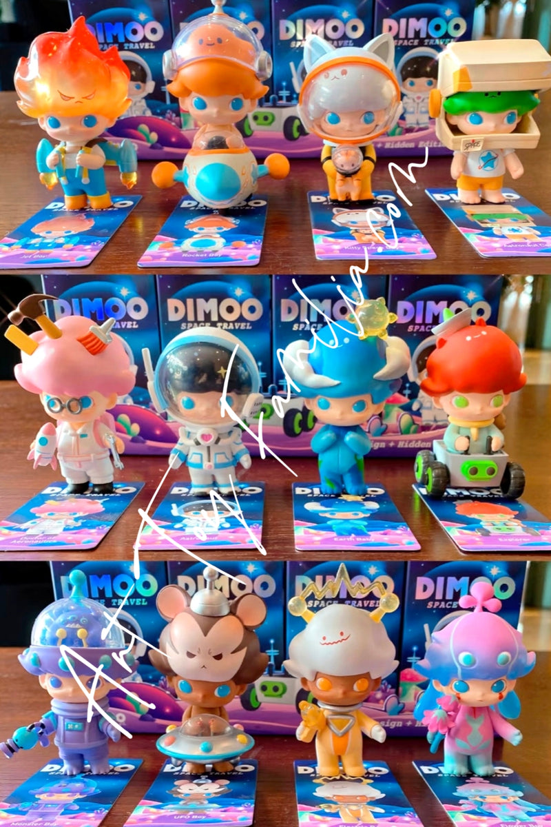 Dimoo Space Travel Series - 太空旅行系列