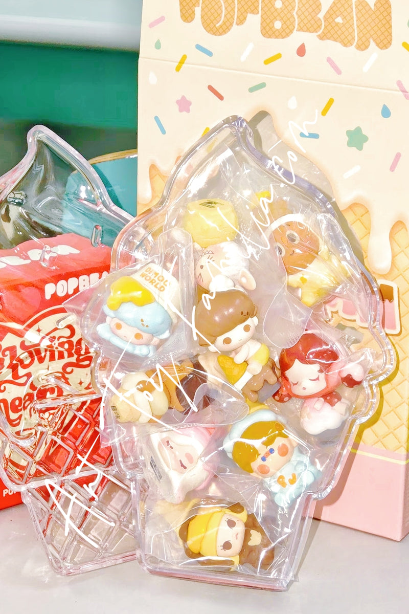 Pop Bean Ice Cream Series Box Set - 泡泡萌粒热化冰淇淋系列