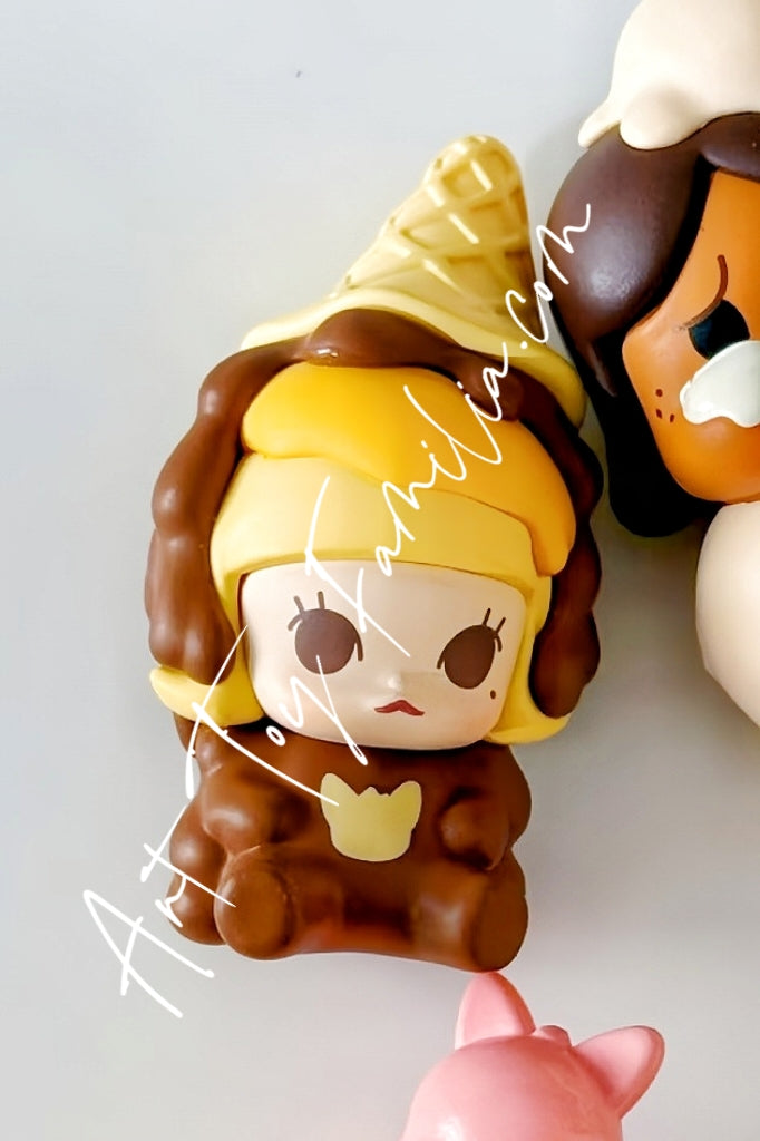 Pop Bean Ice Cream Series Box Set - 泡泡萌粒热化冰淇淋系列