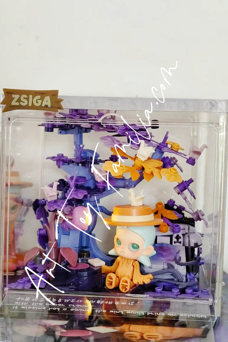 Zsiga Walking Into The Forest Series Blocks Figurine - 森林漫步系列拼搭积木