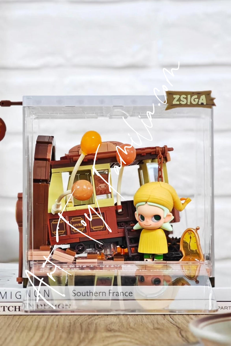 Zsiga Walking Into The Forest Series Blocks Figurine - 森林漫步系列拼搭积木