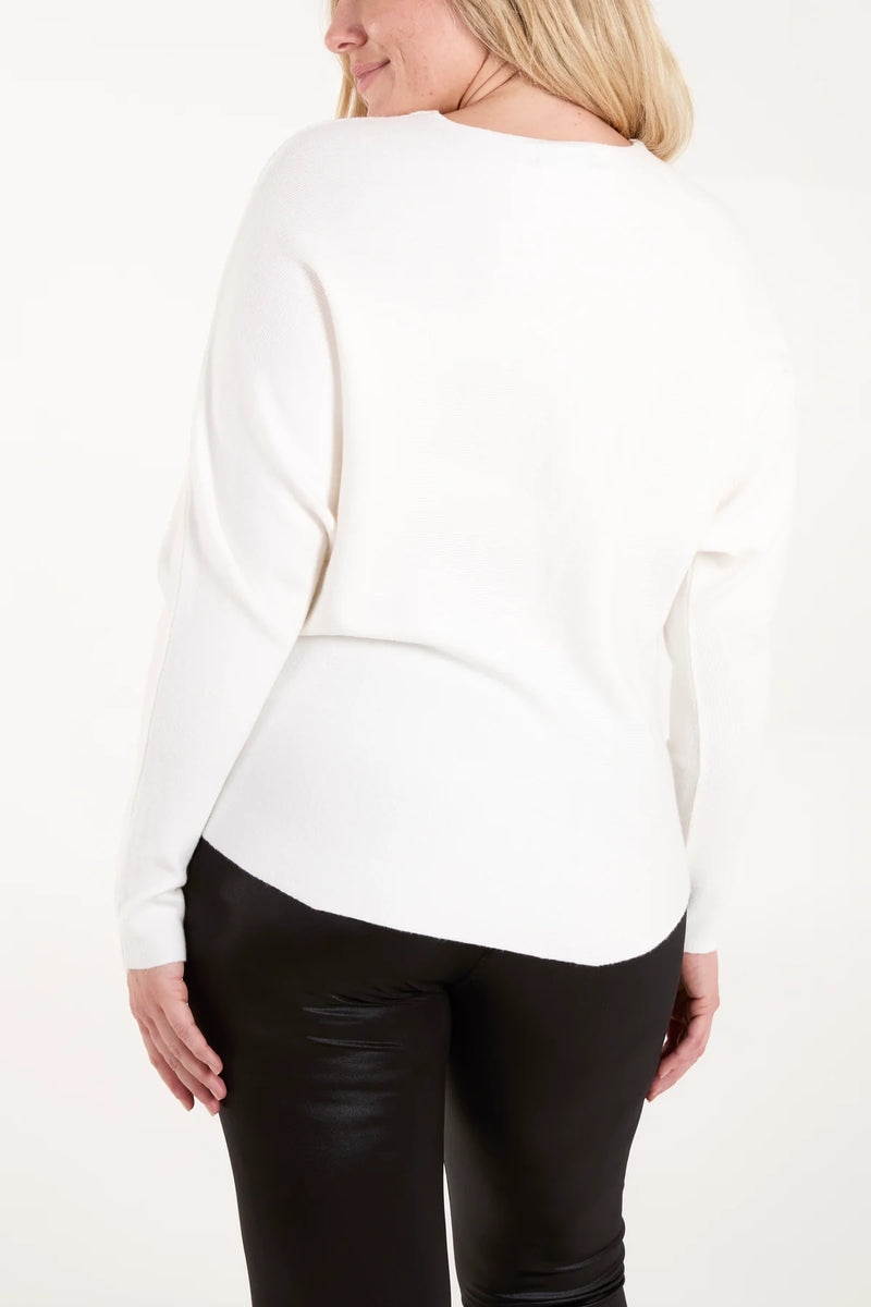 Beatrice Diamantés Embellished Jumper