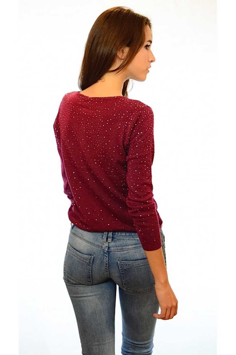 Ariana Embellished Wool Blend Cardi