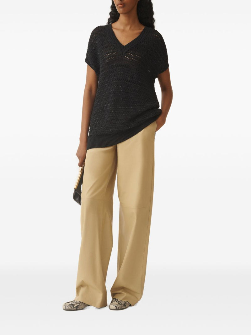 Fabiana Filippi Sequin Embellished Sweater
