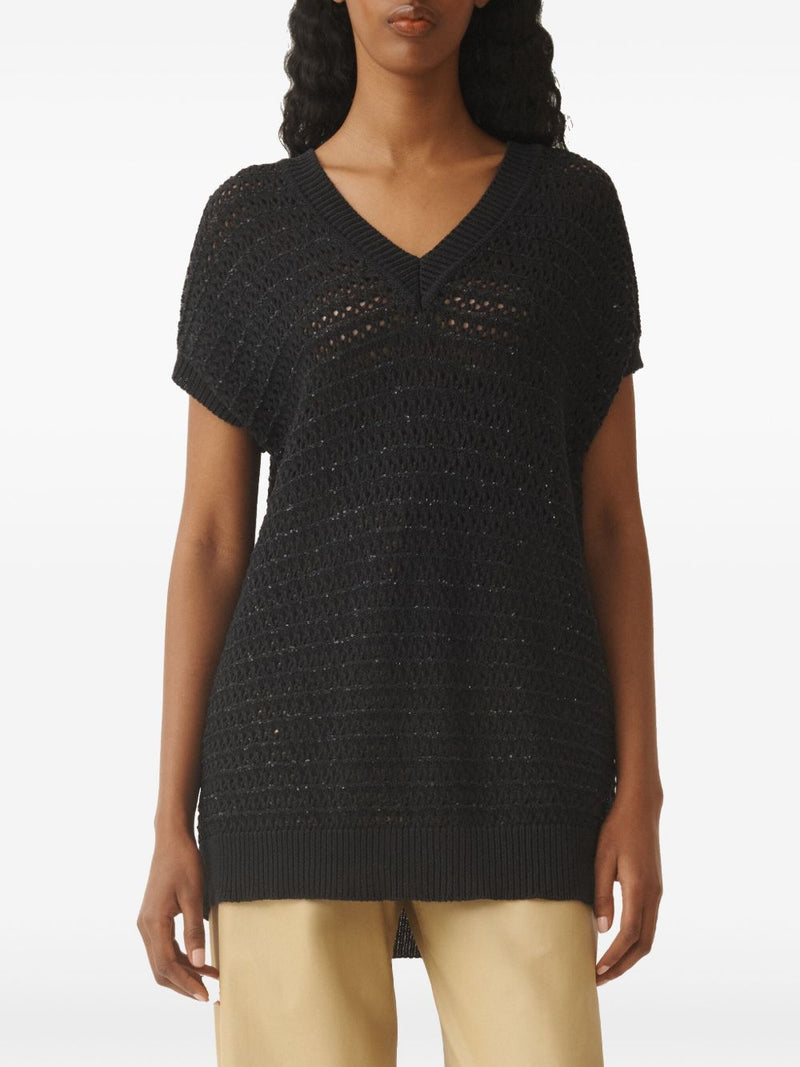 Fabiana Filippi Sequin Embellished Sweater