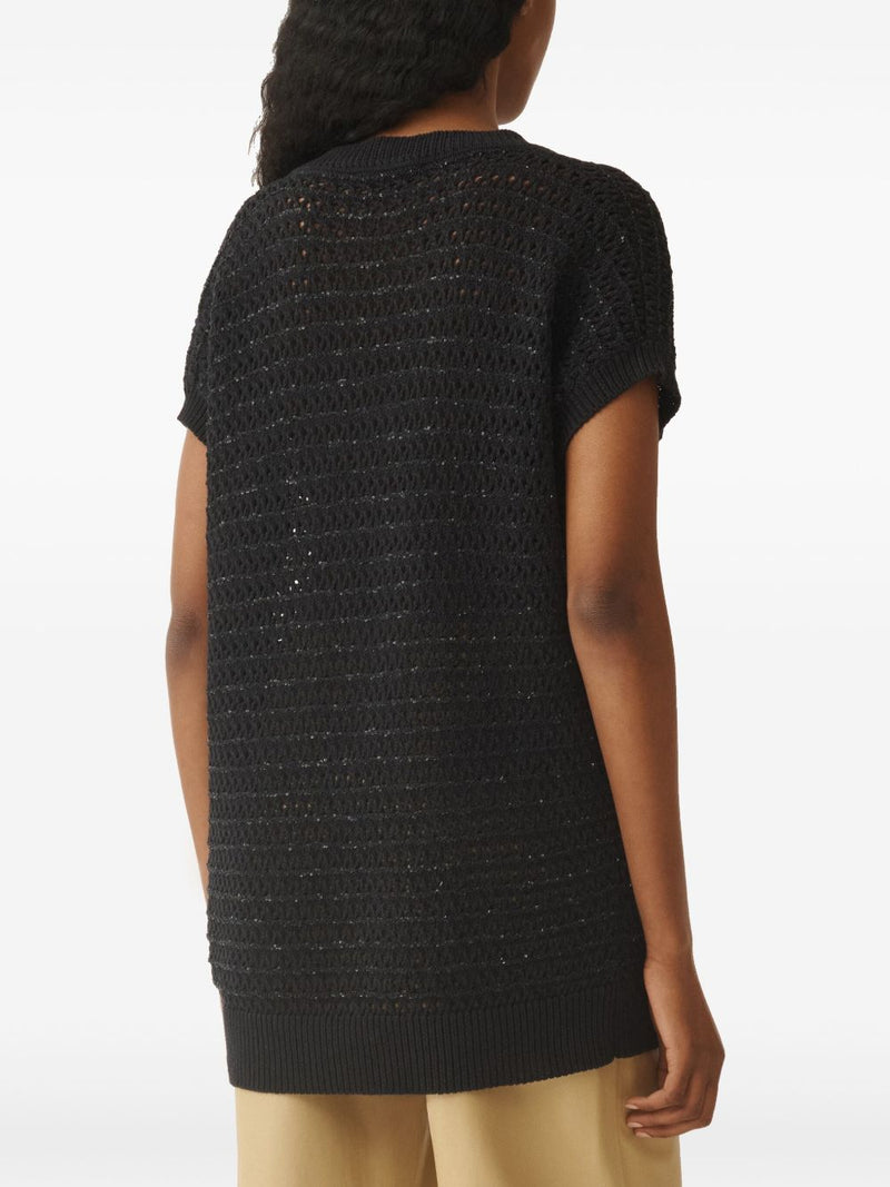 Fabiana Filippi Sequin Embellished Sweater