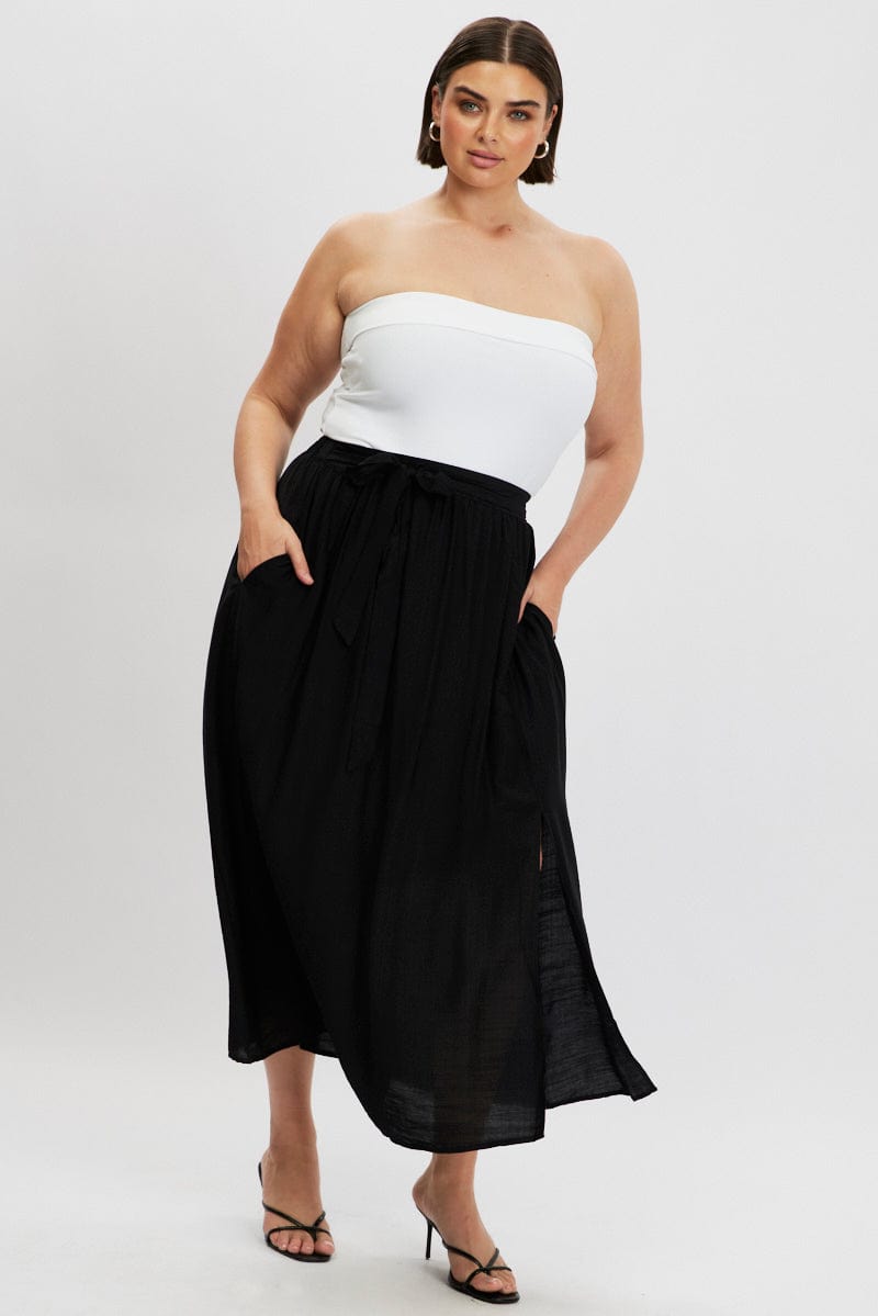White Bandeau Top Supersoft